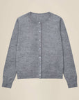 Women's 100% pure cashmere cardigan sweater