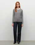 Classic Women's Cashmere Crewneck Sweater