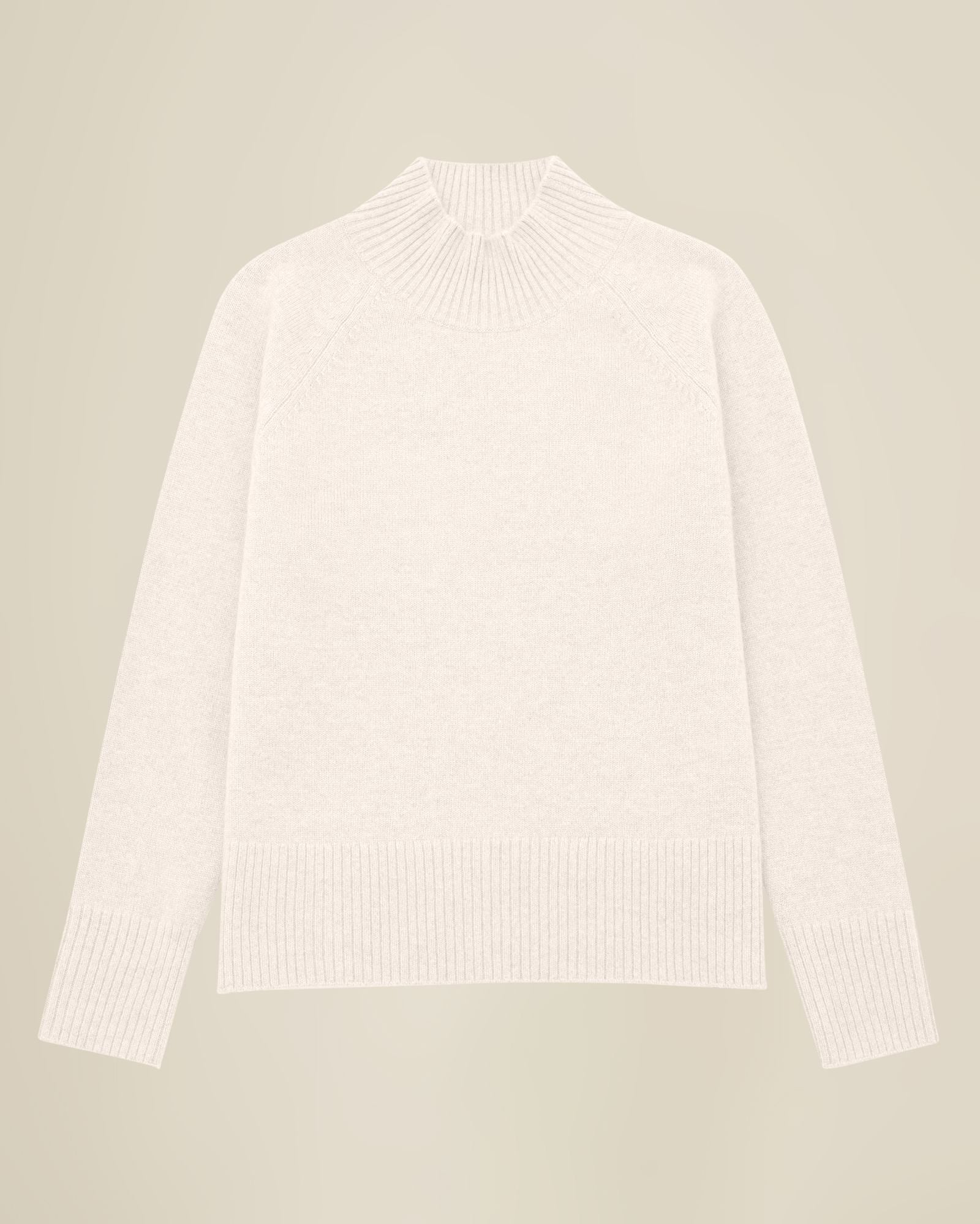 Women's 100% Cashmere Mock Neck Sweater