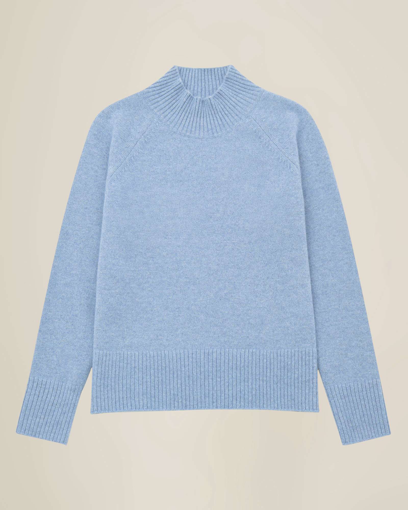 Women's 100% Cashmere Mock Neck Sweater