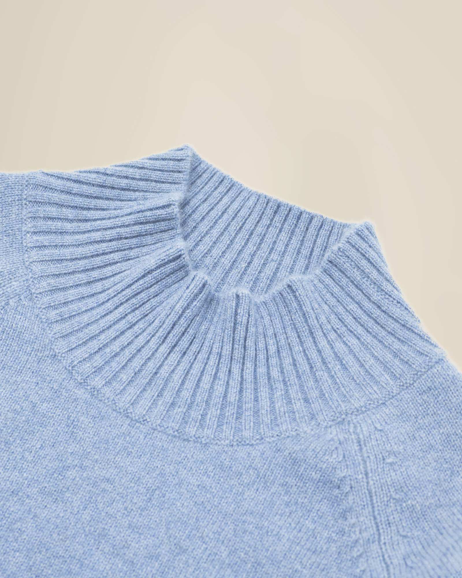 Women's 100% Cashmere Mock Neck Sweater