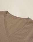 100% Cashmere Classic V-Neck Sweater