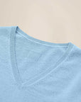 100% Cashmere Classic V-Neck Sweater