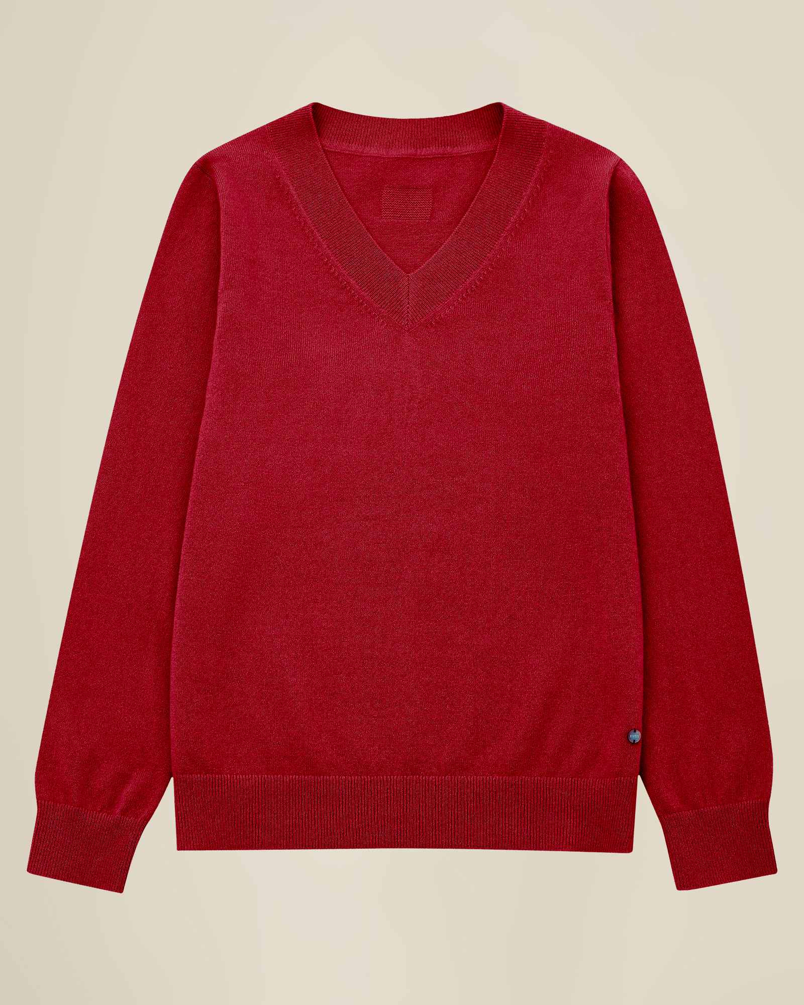 Classic Women's Cashmere V-Neck Jumper