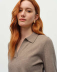 Ultra Soft Cashmere Polo Neck Sweater