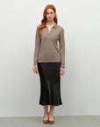 Ultra Soft Cashmere Polo Neck Sweater