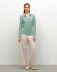 Ultra Soft Cashmere Polo Neck Sweater