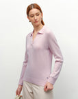 Ultra Soft Cashmere Polo Neck Sweater