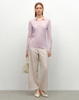 Ultra Soft Cashmere Polo Neck Sweater
