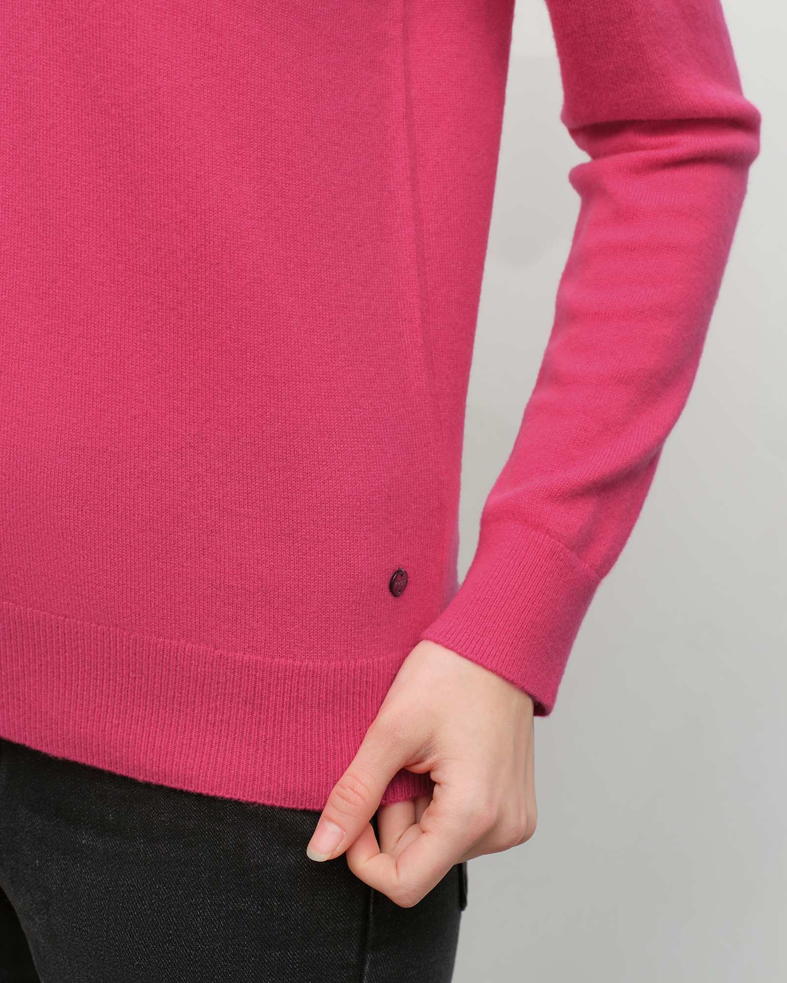 Ultra Soft Cashmere Polo Neck Sweater