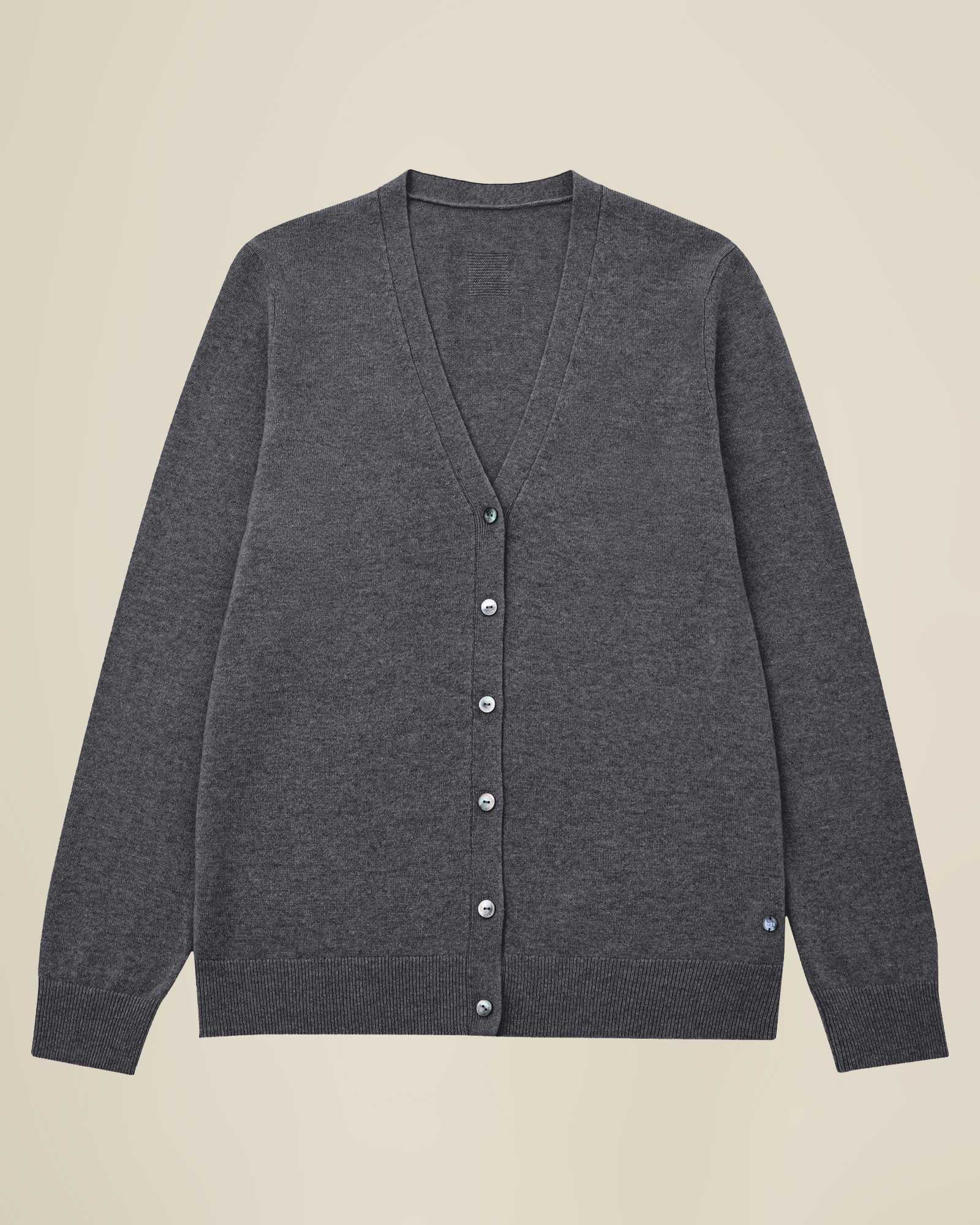 Timeless Pure V-Neck Cashmere Cardigan