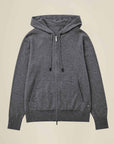 Pure Cashmere Zip-Up Hoodie for Women