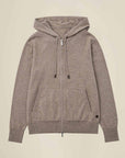 Pure Cashmere Zip-Up Hoodie for Women