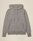 Pure Cashmere Zip-Up Hoodie for Women