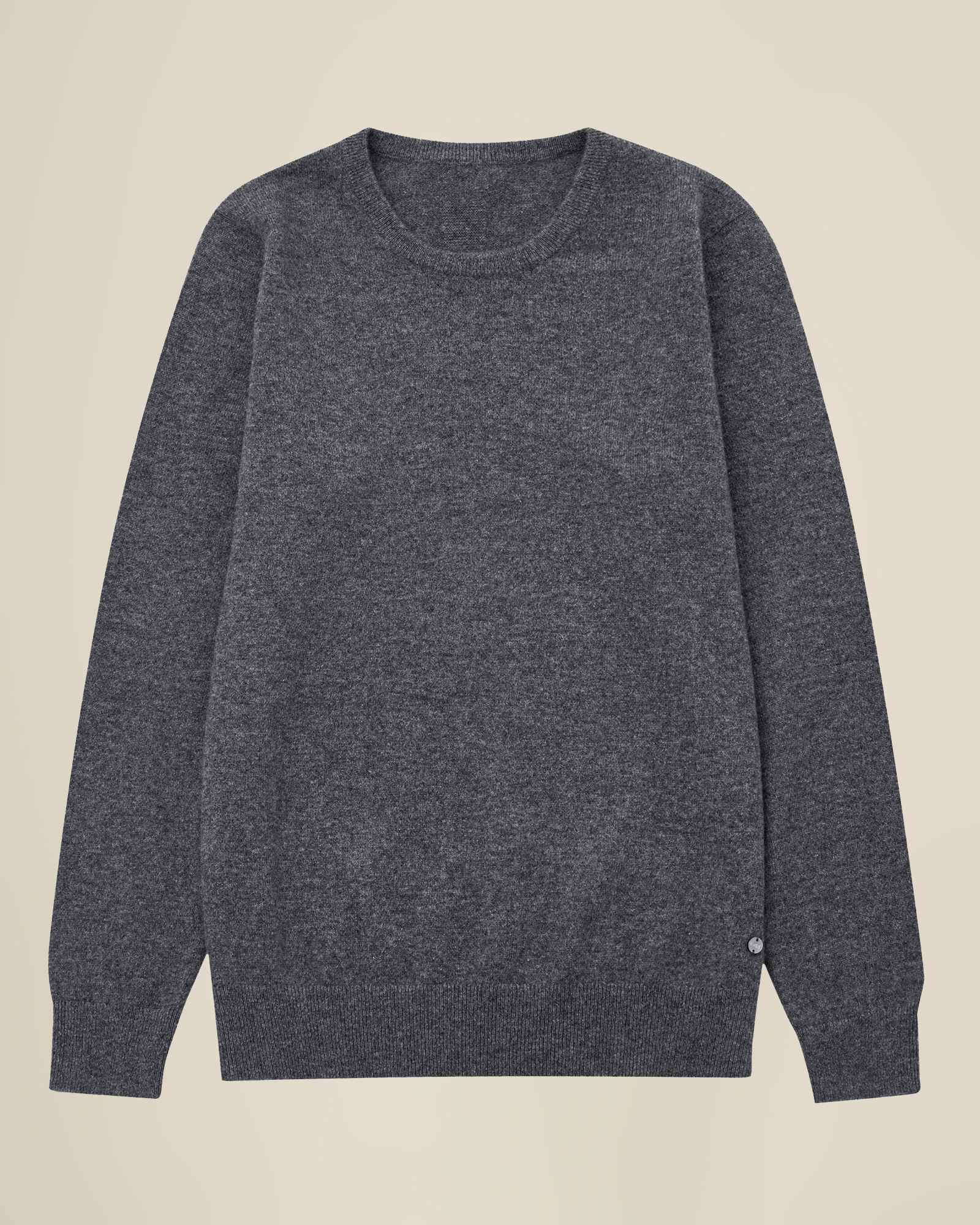 Classic women's Crewneck 100% Cashmere Sweater