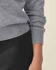 Classic women's Crewneck 100% Cashmere Sweater