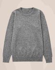 Classic women's Crewneck 100% Cashmere Sweater