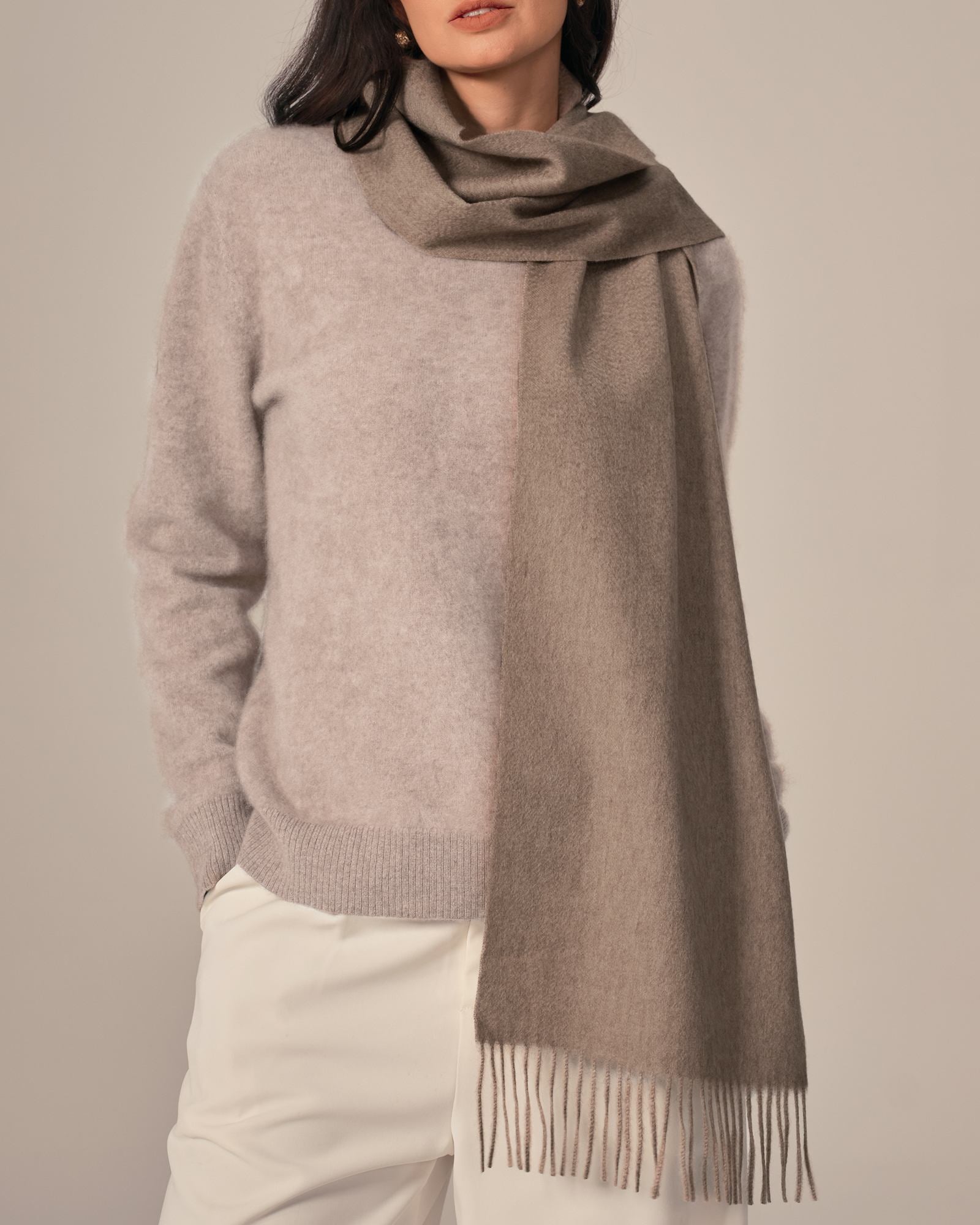 Ultra-Soft Pure Cashmere Scarf For women