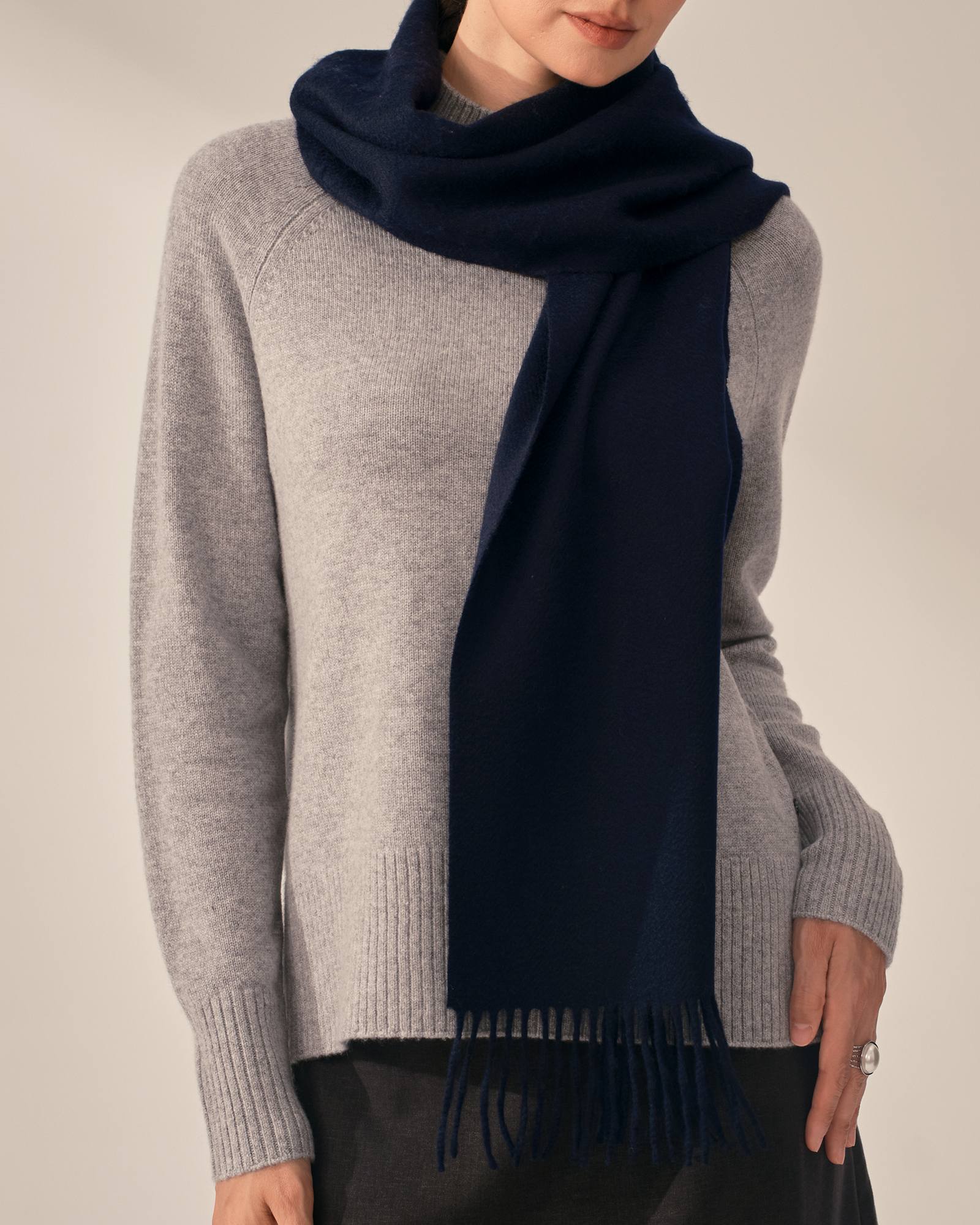 Ultra-Soft Pure Cashmere Scarf For Women