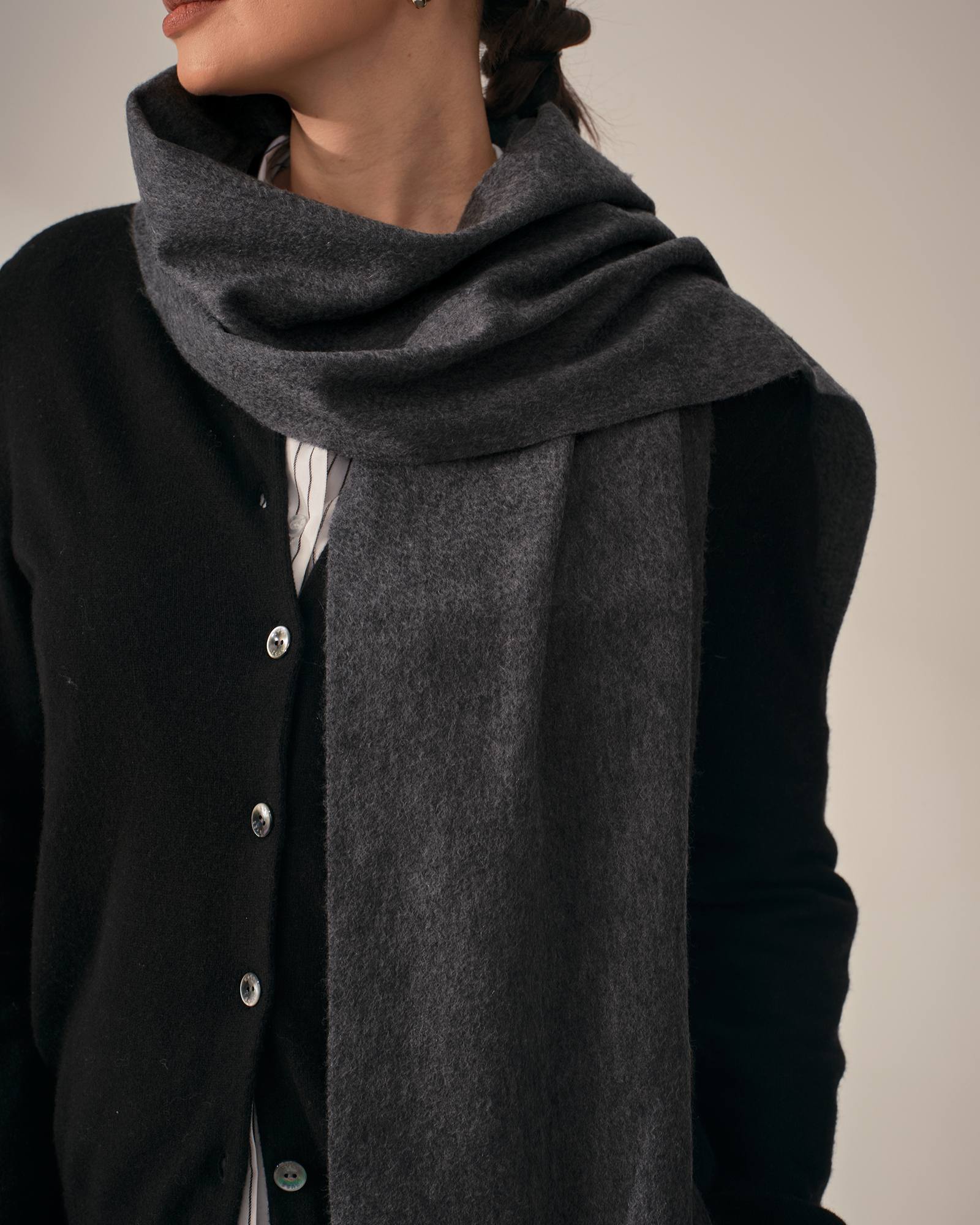 Ultra-Soft Pure Cashmere Scarf For Women