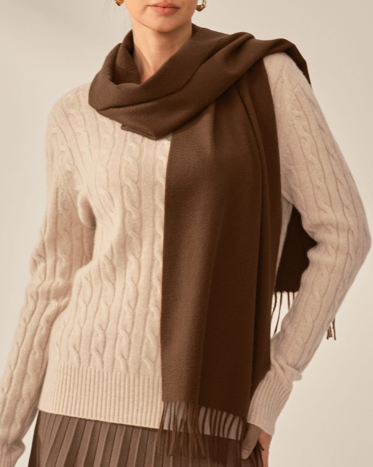 Ultra-Soft 100% Cashmere Scarf