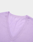 Breathable Cashmere Silk Summer T-Shirt