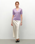 Breathable Cashmere Silk Summer T-Shirt