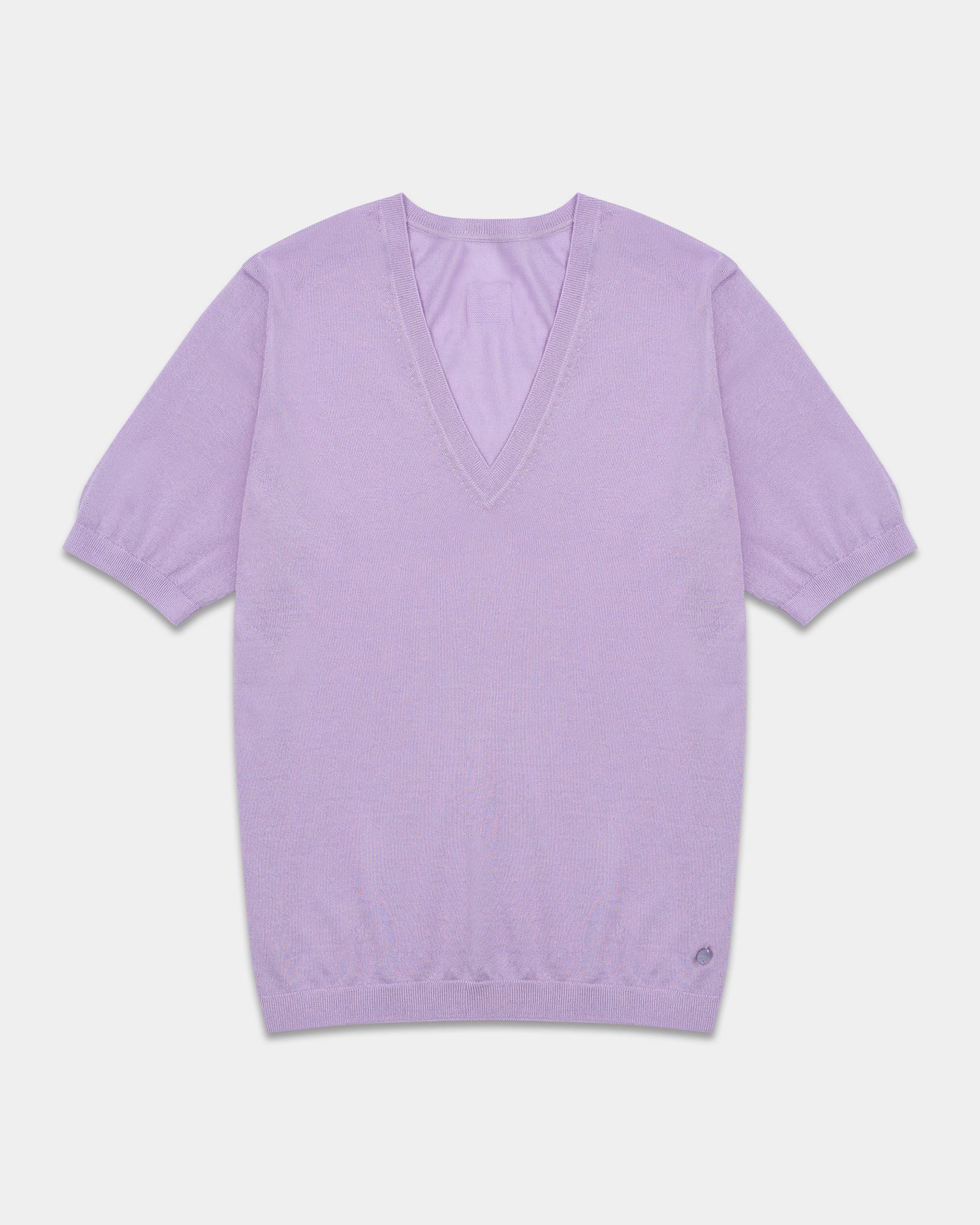 Breathable Cashmere Silk Summer T-Shirt