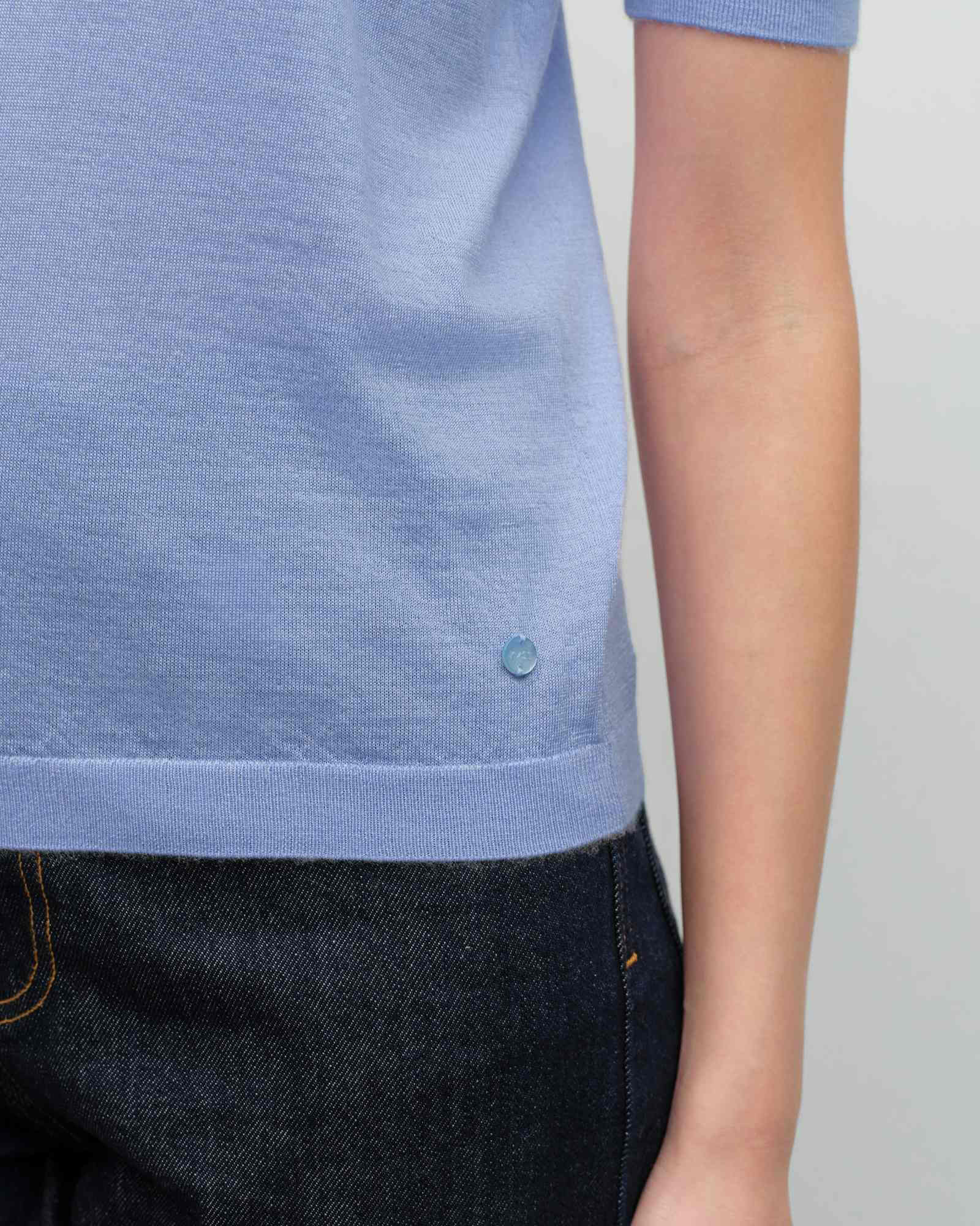 Breathable Cashmere Silk Summer T-Shirt