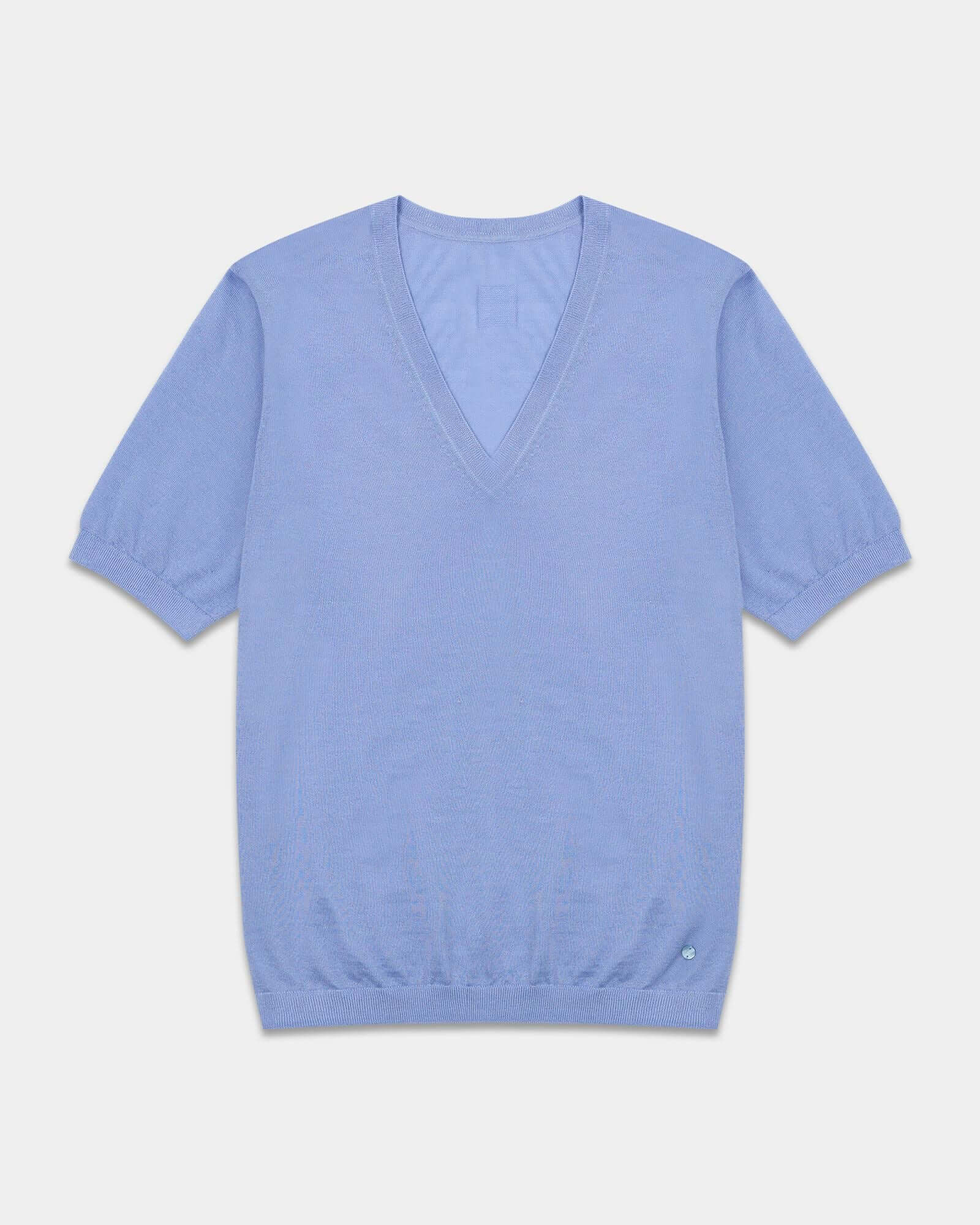 Breathable Cashmere Silk Summer T-Shirt