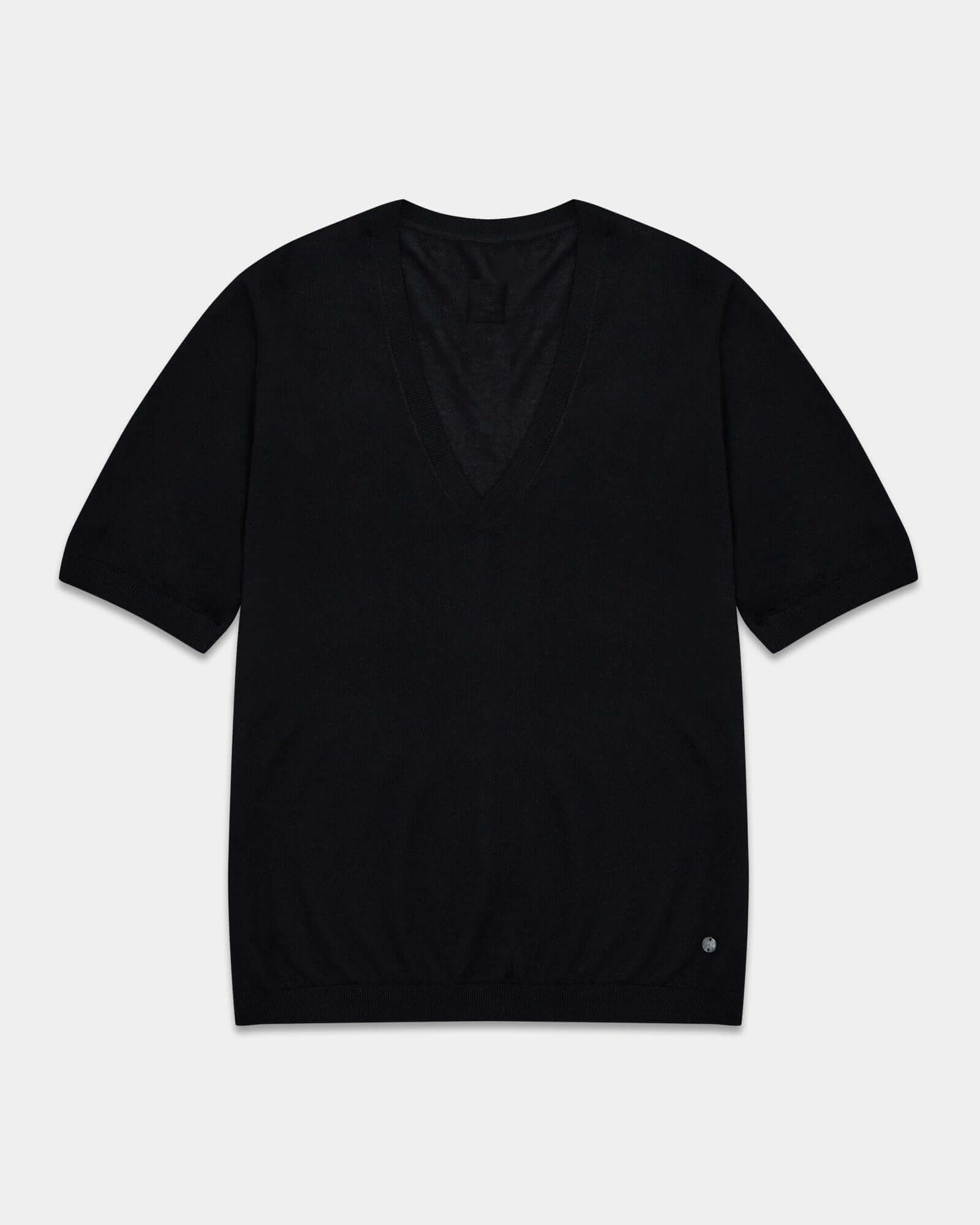 Breathable Cashmere Silk Summer T-Shirt