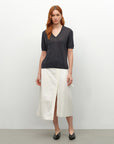 Breathable Cashmere Silk Summer T-Shirt
