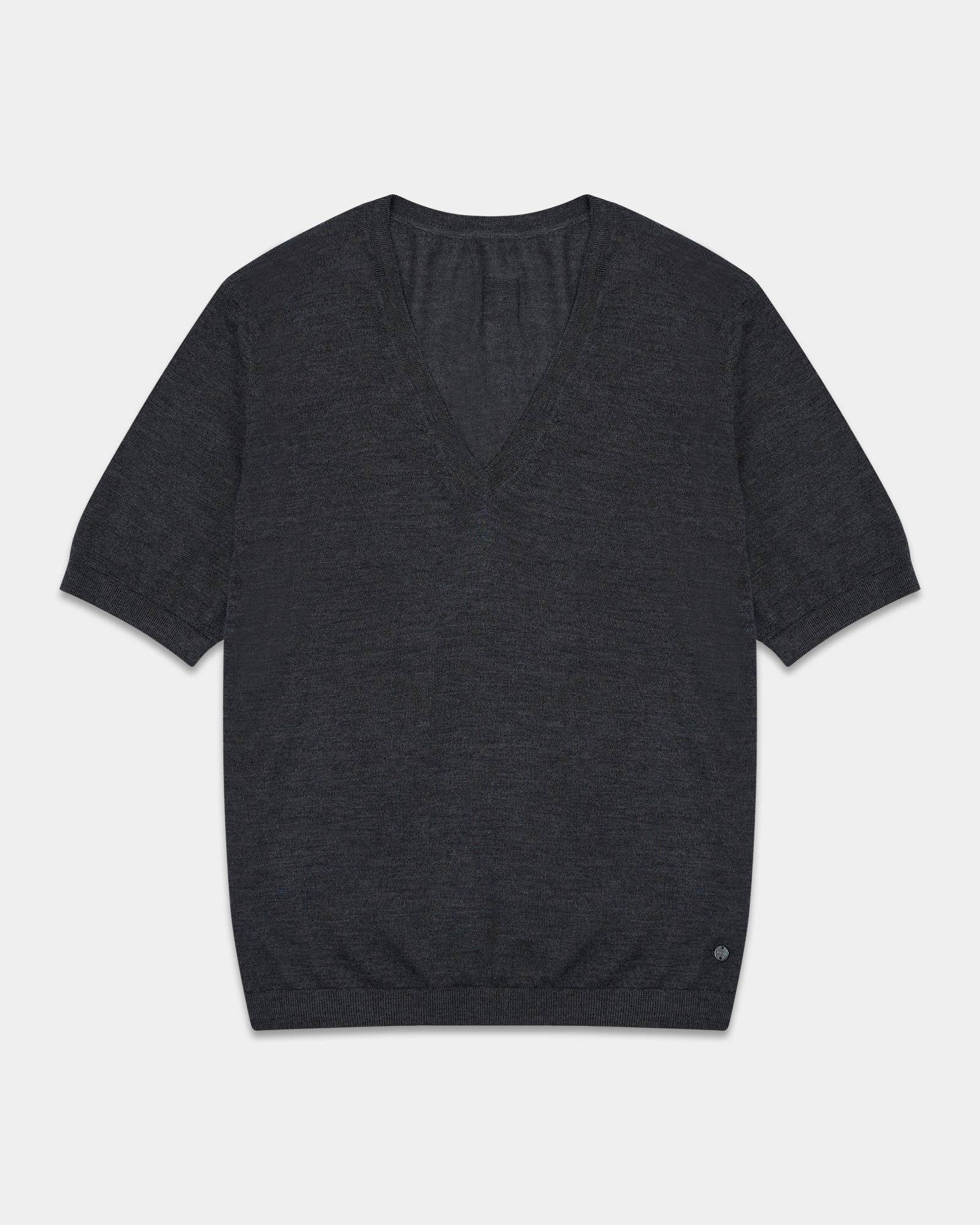 Breathable Cashmere Silk Summer T-Shirt