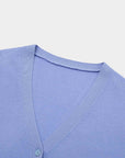 Lightweight Cashmere Silk Short Sleeve Cardigan