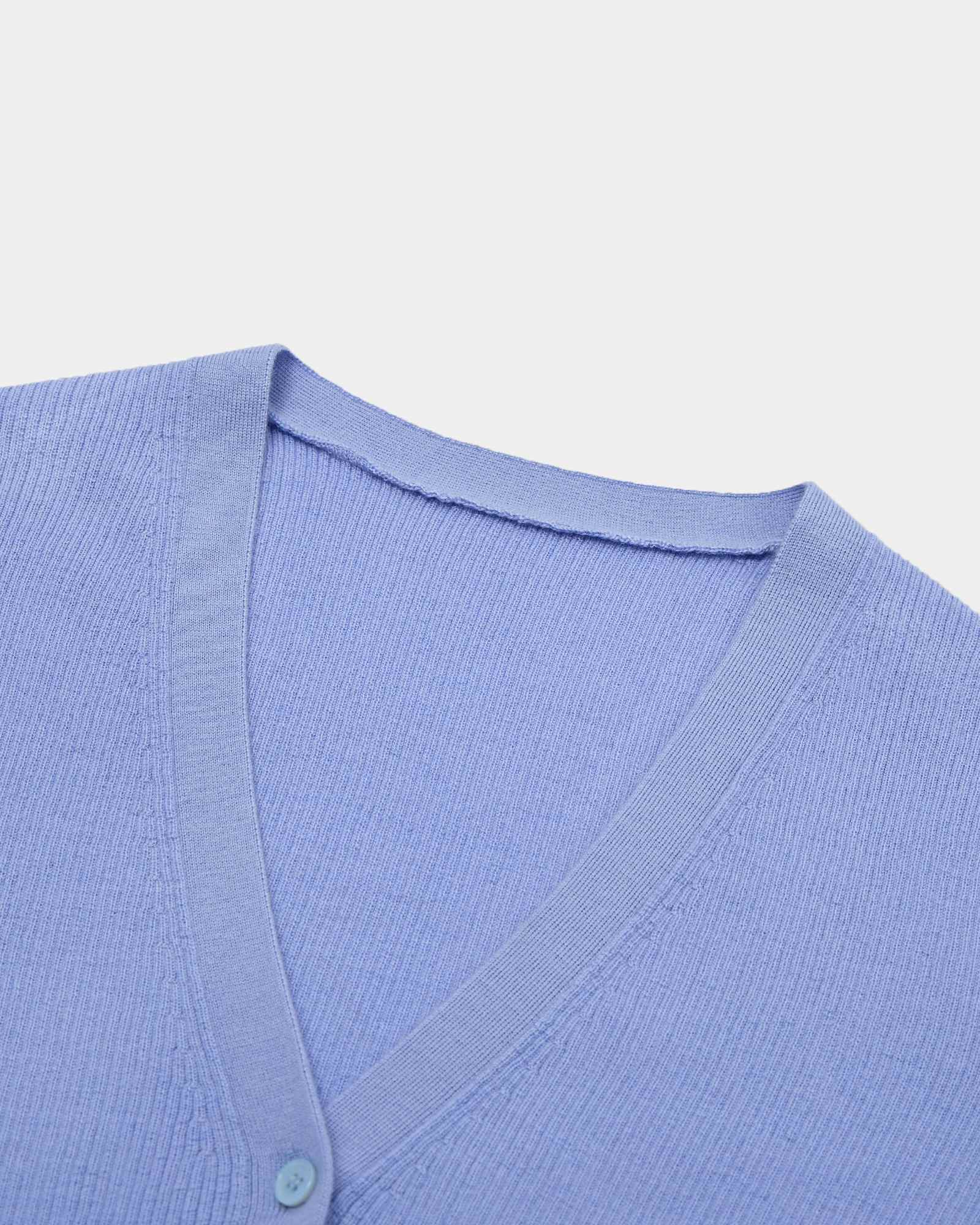 Lightweight Cashmere Silk Short Sleeve Cardigan