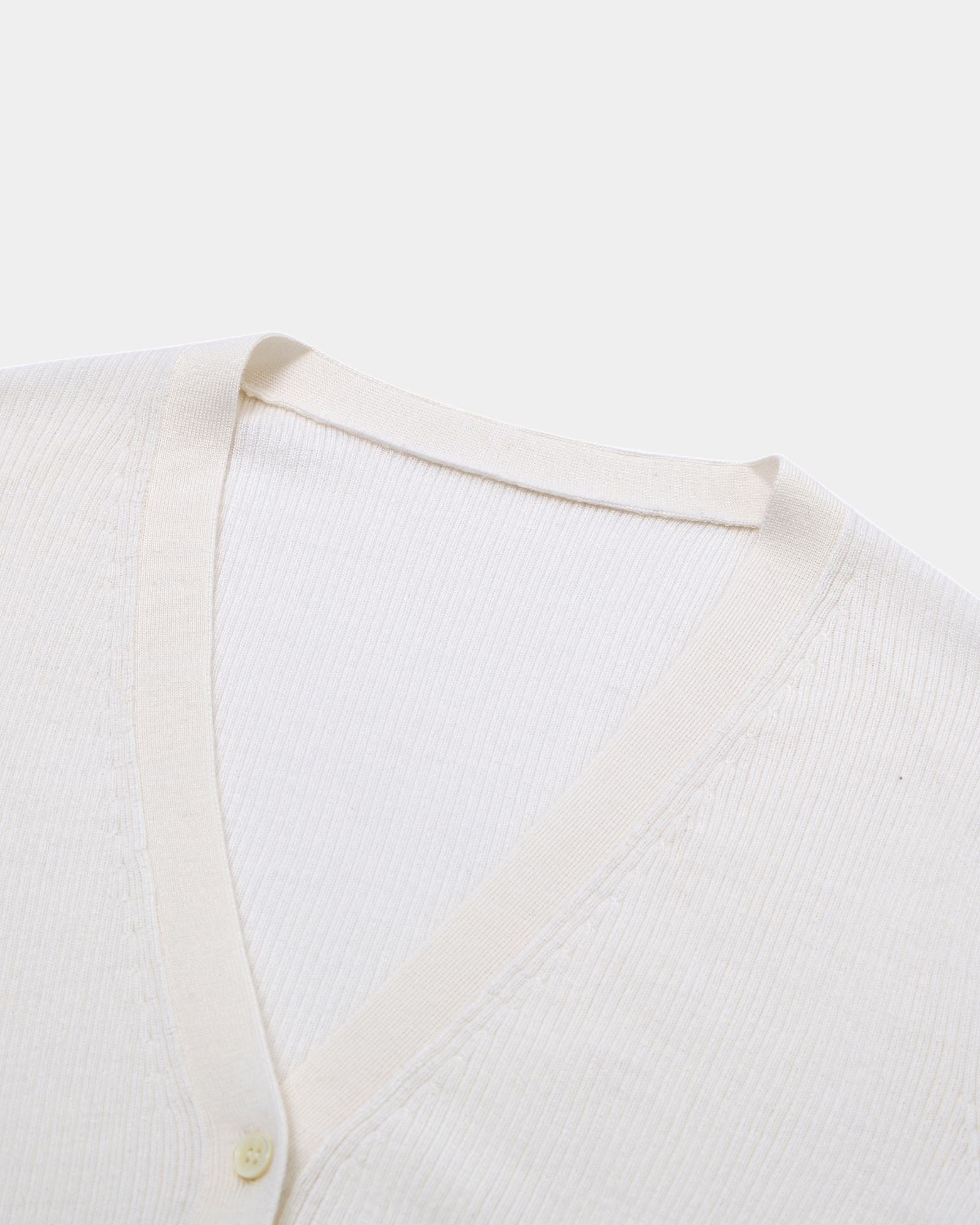 Lightweight Cashmere Silk Short Sleeve Cardigan