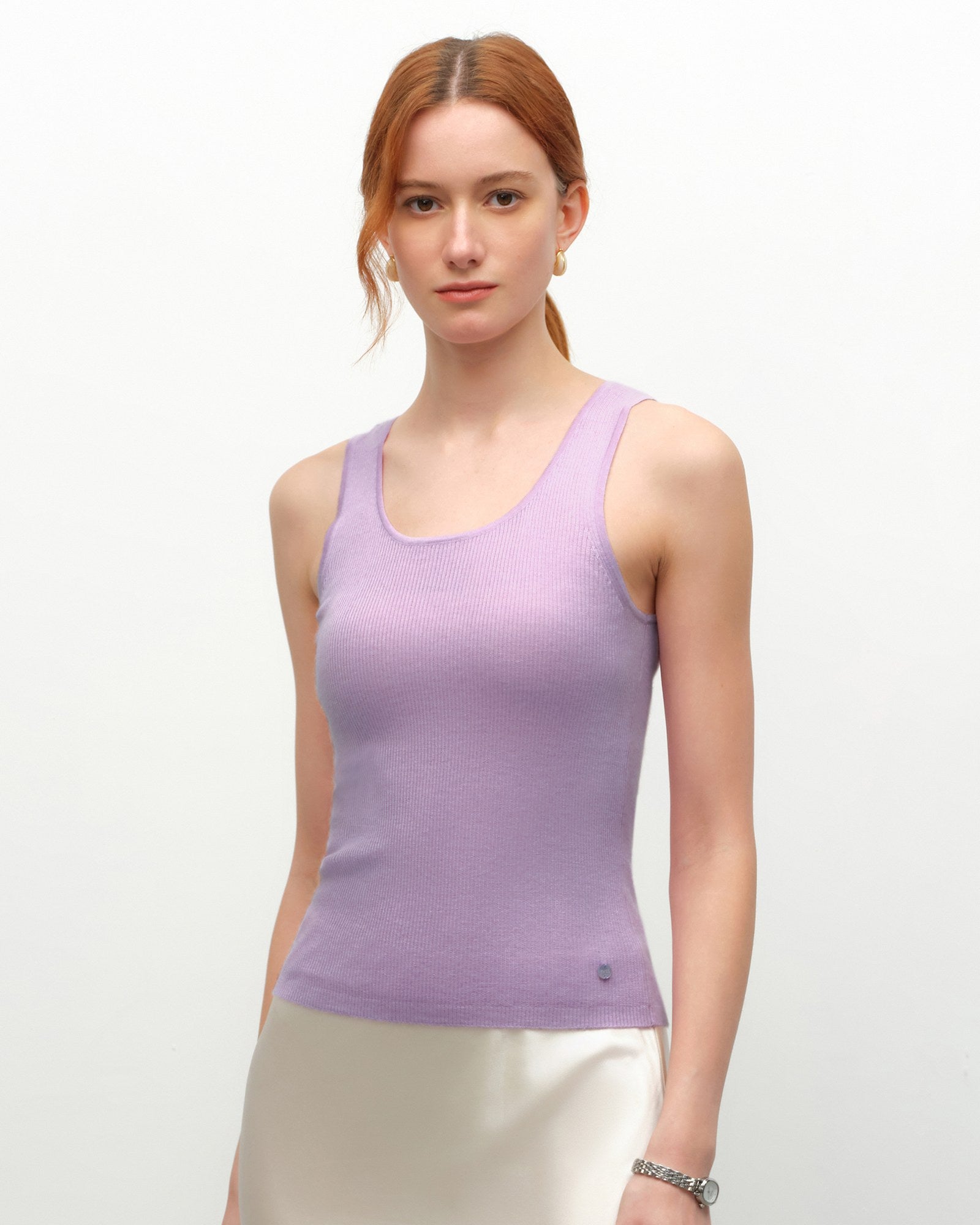 Soft Cashmere Silk Sleeveless Tank – kvsscashmere