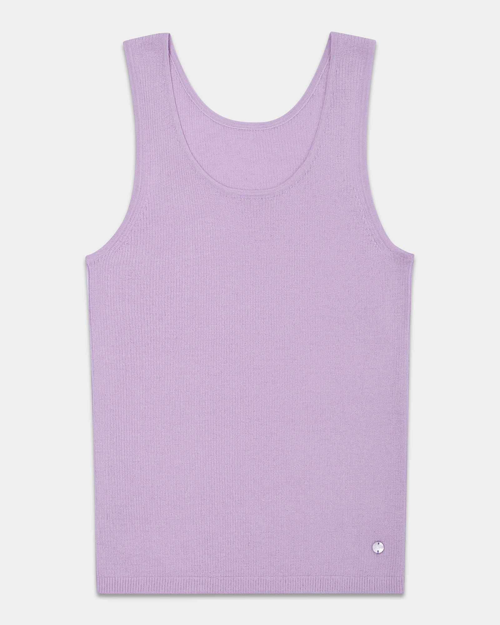 Soft Cashmere Silk Sleeveless Tank