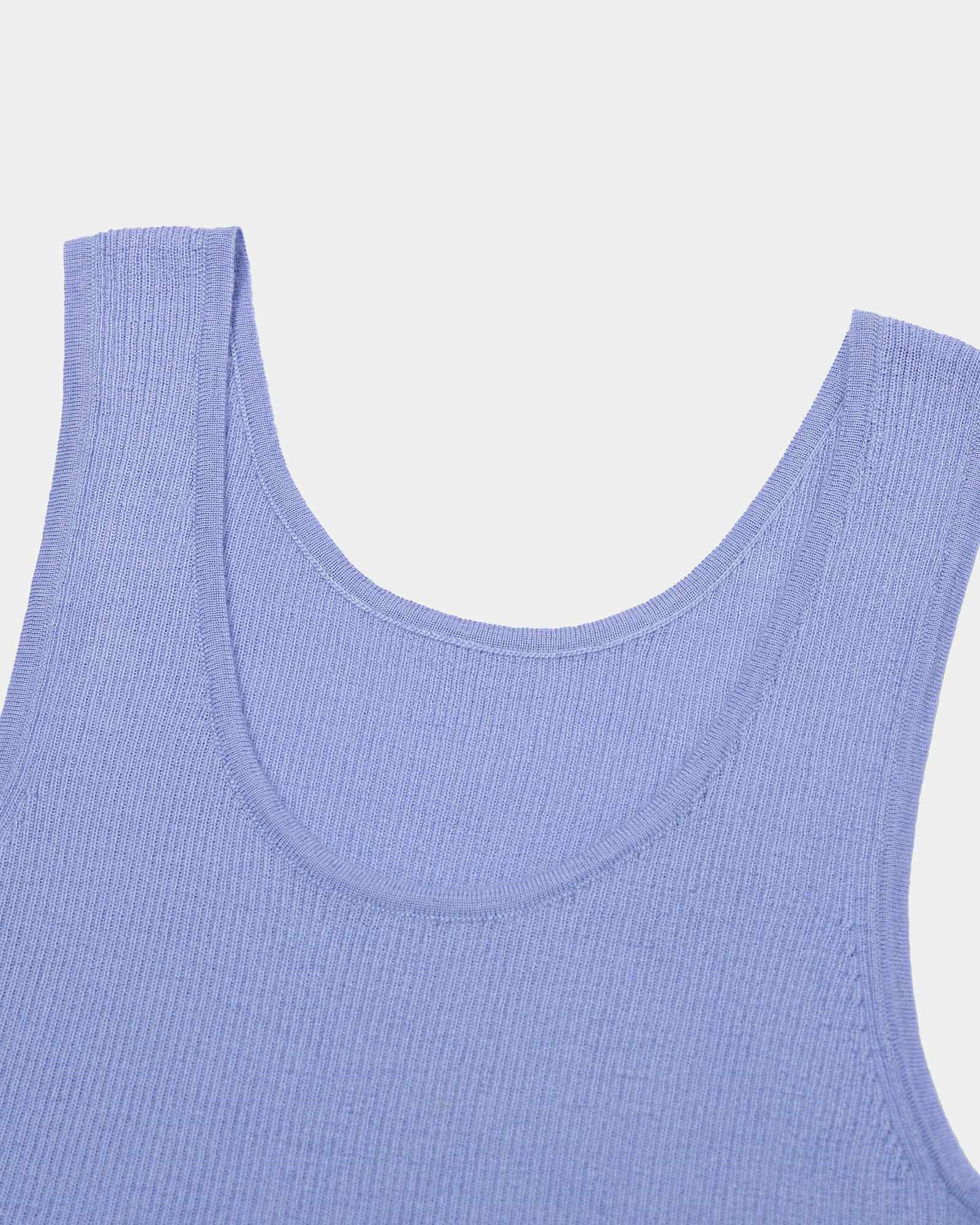 Soft Cashmere Silk Sleeveless Tank