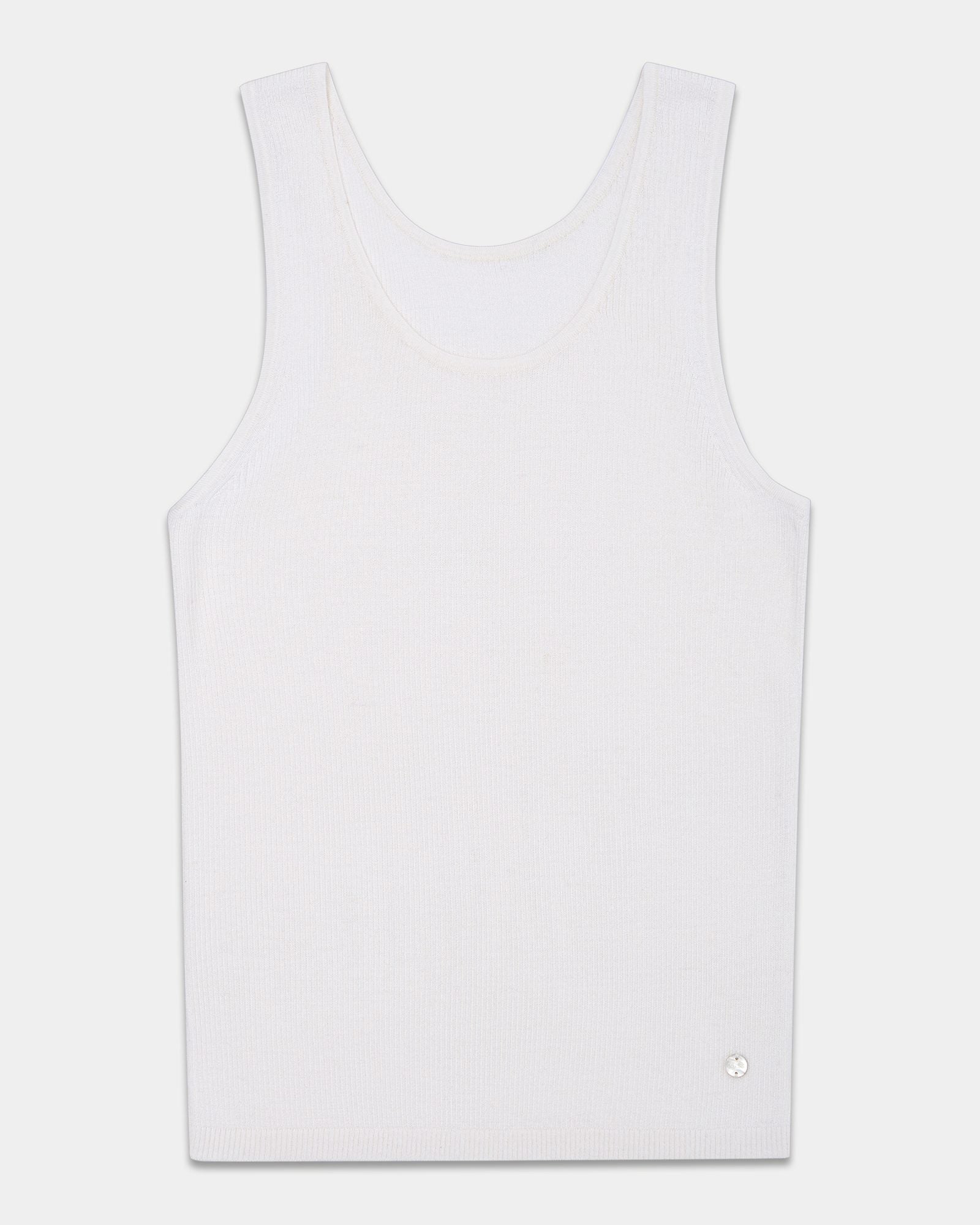 Soft Cashmere Silk Sleeveless Tank
