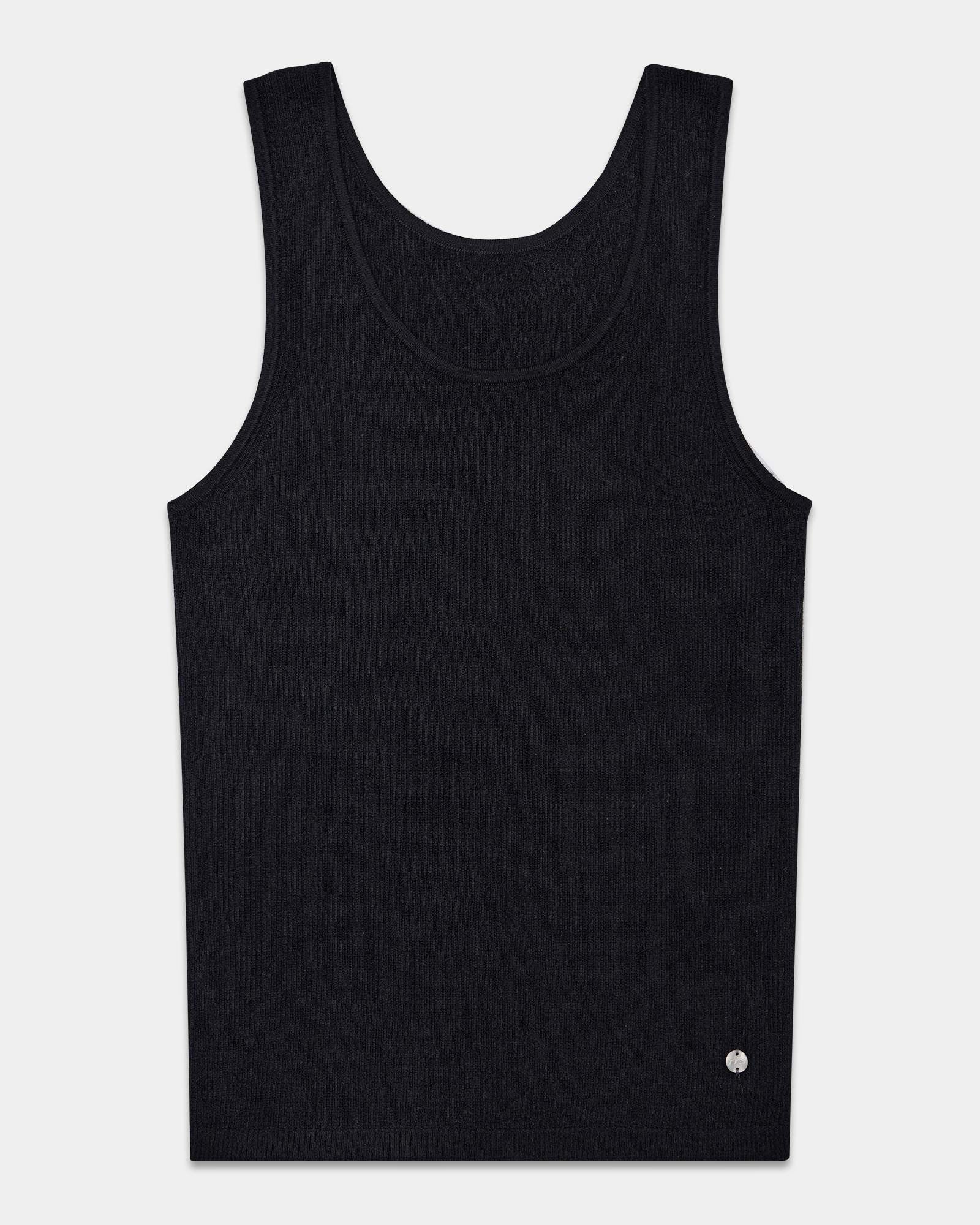 Soft Cashmere Silk Sleeveless Tank