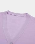 Soft Cashmere Silk V-Neck Cardigan