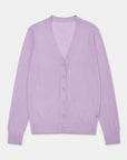 Soft Cashmere Silk V-Neck Cardigan