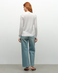 Soft Cashmere Silk V-Neck Cardigan