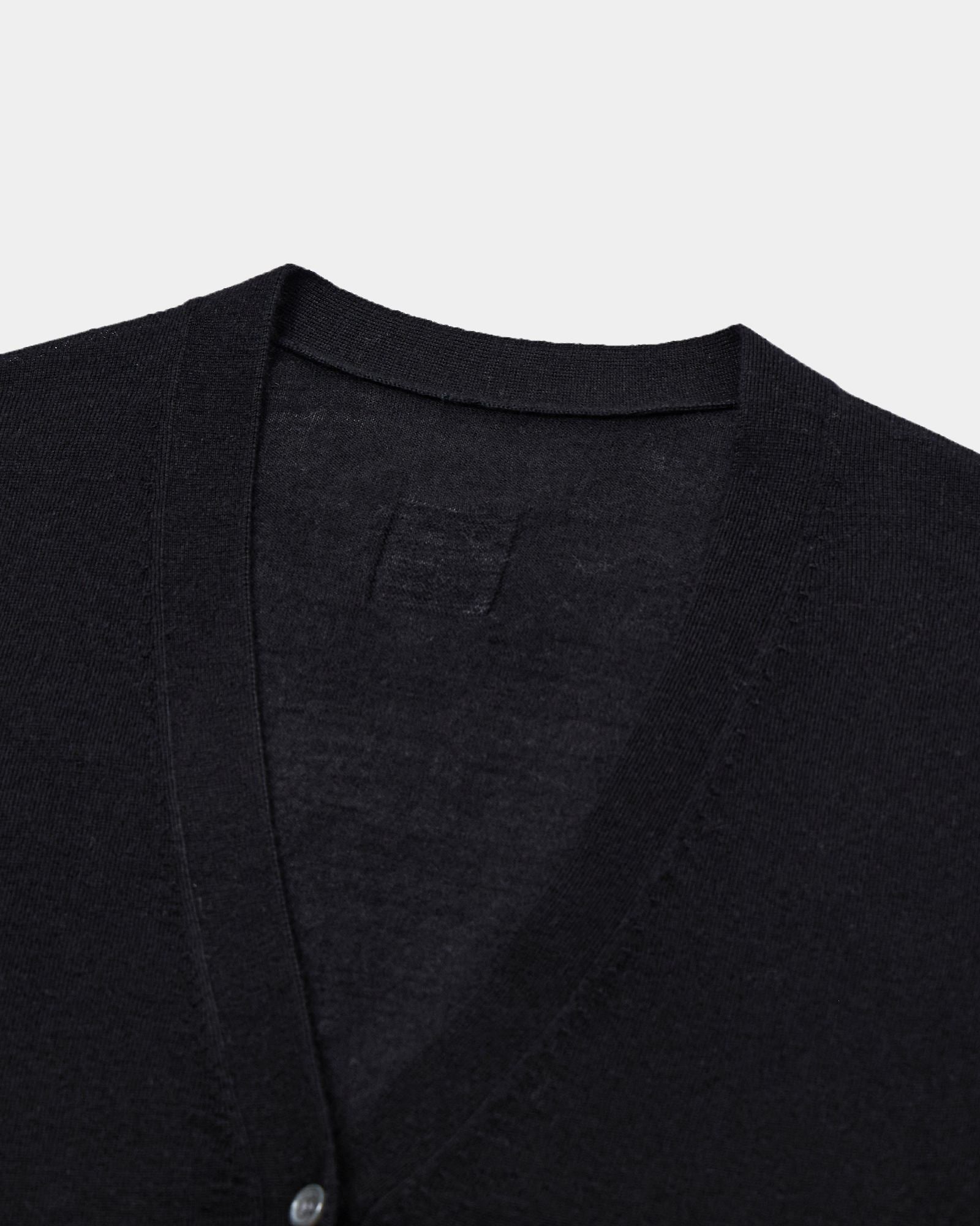 Soft Cashmere Silk V-Neck Cardigan