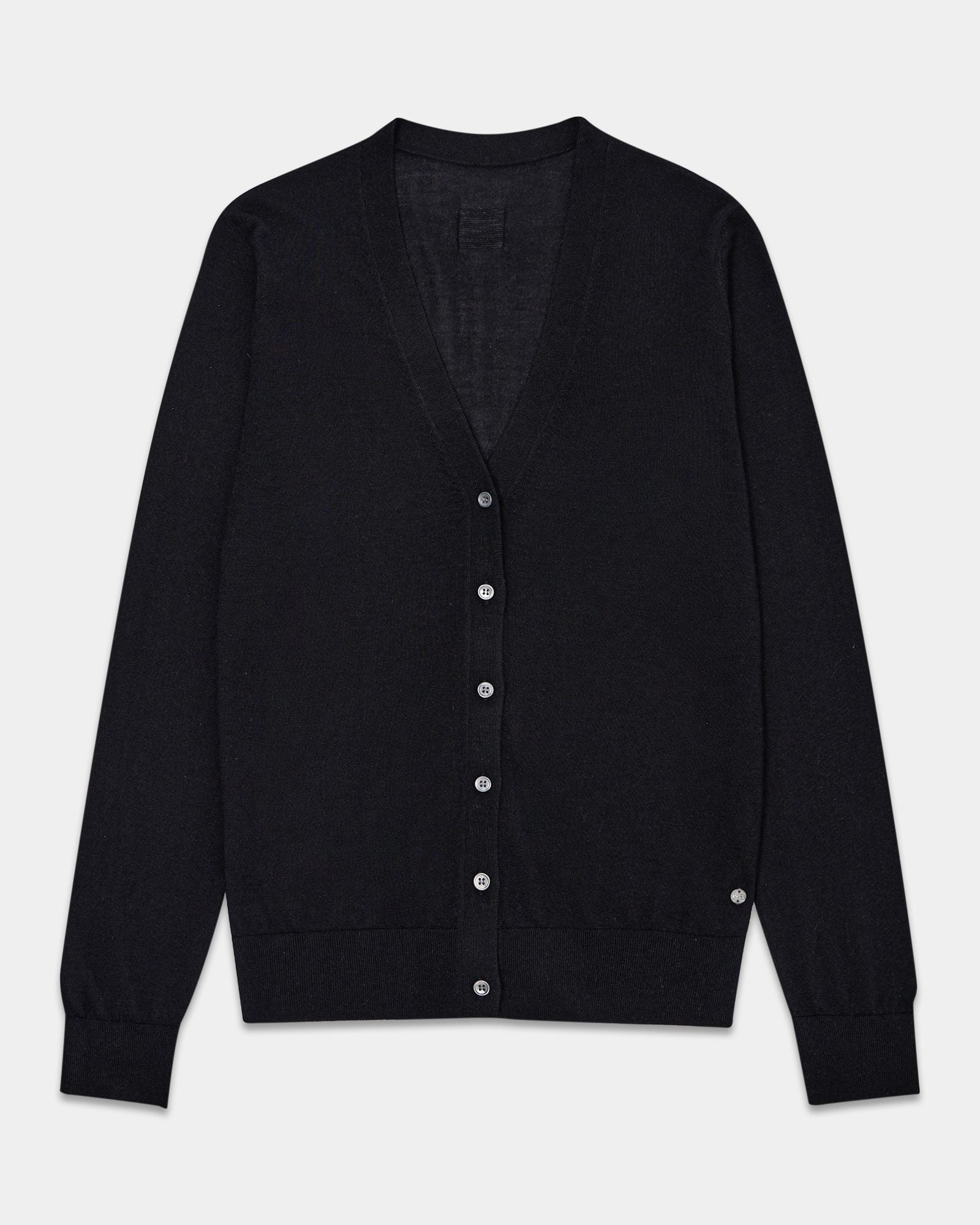 Soft Cashmere Silk V-Neck Cardigan