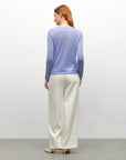 Lightweight Cashmere Silk Crew Cardigan