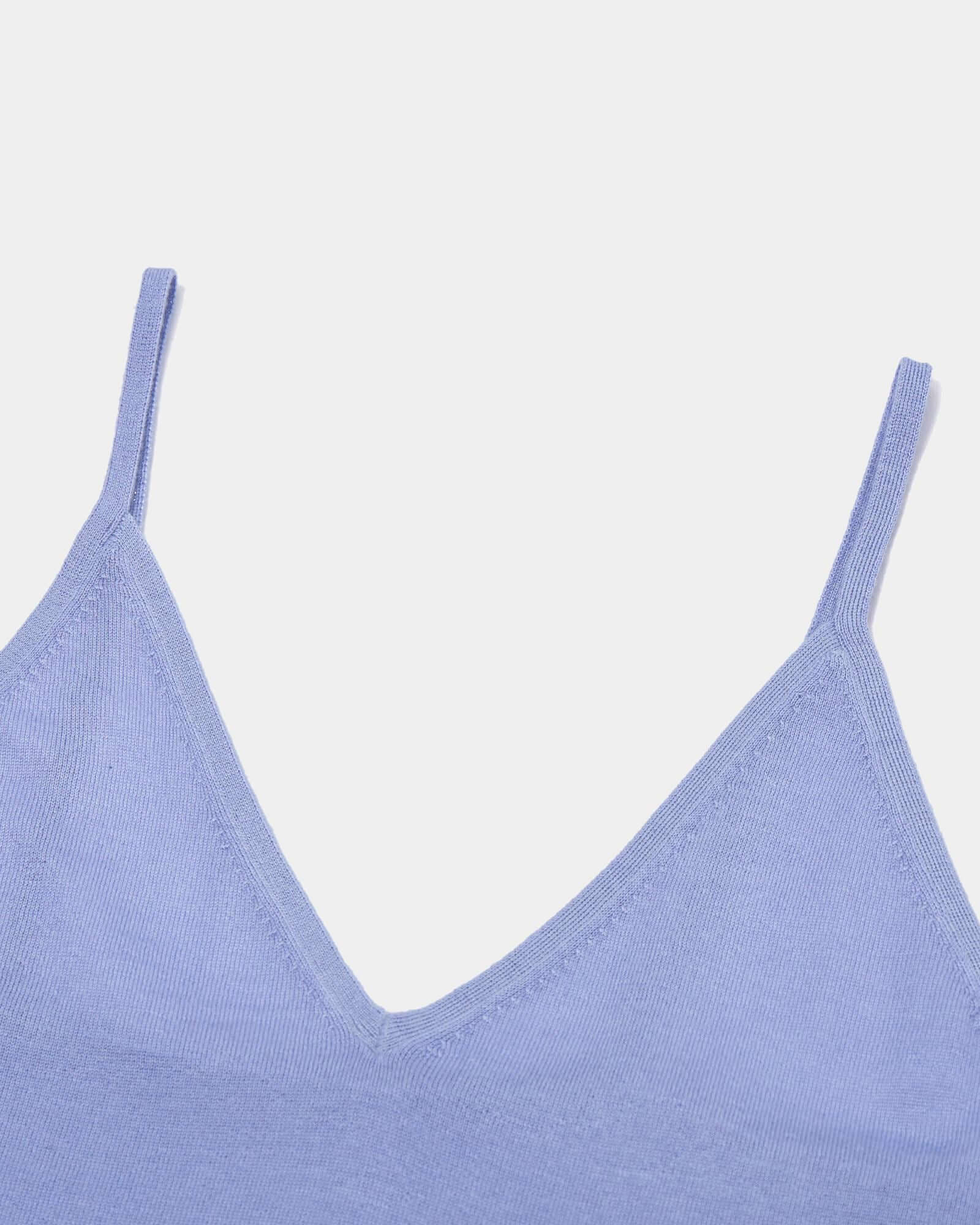 Lightweight Cashmere Silk V-Neck Tank
