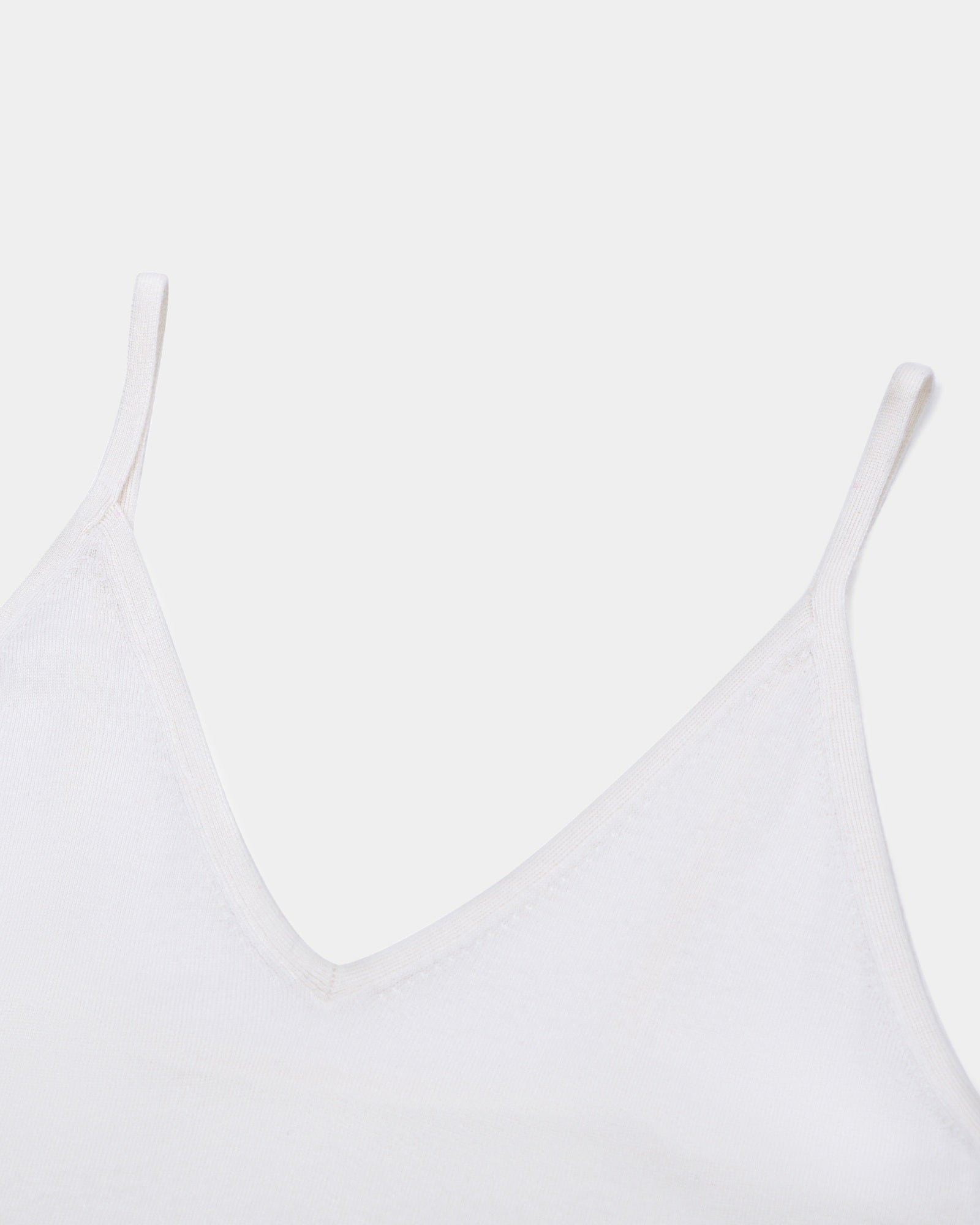 Lightweight Cashmere Silk V-Neck Tank