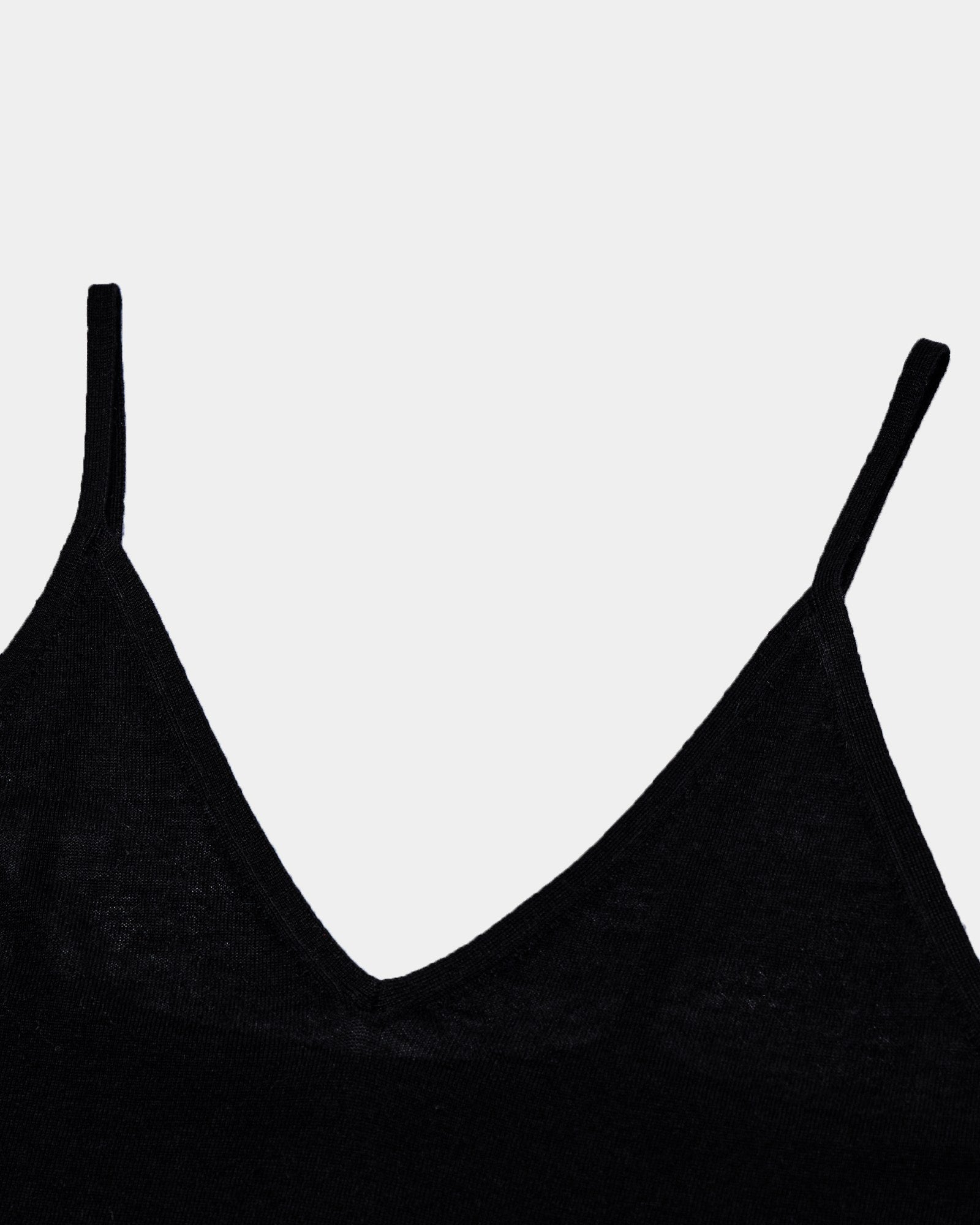 Lightweight Cashmere Silk V-Neck Tank